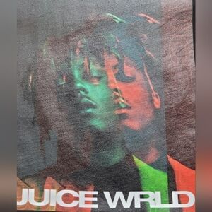 Juice Wrld Long Sleeve Black Graphic tee - Size M  (Unisex)